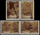 Aitutaki 1981 - Christmas postage 1981 - Etchings by Rembrandt (4)