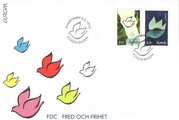 Aland 1995 - Europa CEPT 1995 Peace and Freedom FDC