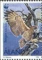 Ahvenanmaa 1996 - Huuhkajat, WWF 1/4 Ahvenanmaa 1996 - Huuhkajat, WWF 1/4