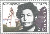 Aland 1996 - Europa CEPT Famous Womens 2,80 Sally Salminen (1906-1976), writer Aland 1996 - Europa CEPT Famous Womens 2,80 Sally Salminen (1906-1976), writer