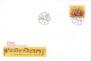 Aland 1996 - Aland Song and Music Festival FDC