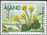 Aland 1997 - Spring flowers 1/4 Coltsfoot Aland 1997 - Spring flowers 1/4 Coltsfoot