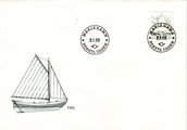 Ahvenanmaa 1986 - Kalastajavene 1,30mk FDC