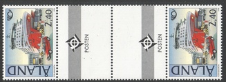 Ahvenanmaa 1998 - Merenkulku M/S Isabella välilöpari + logo Ahvenanmaa 1998 - Merenkulku M/S Isabella välilöpari + logo