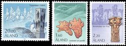 Aland 1986 - Aland historic serie on separate covers (3) FDC