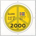 Ahvenanmaa 2000 - Vuosituhannen vaihdos keltainen Ahvenanmaa 2000 - Vuosituhannen vaihdos keltainen