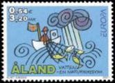 Aland 2001 - Europa CEPT 2001 - Water a natural treasure