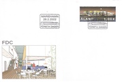 Ahvenanmaa 2002 - Postiterminaali FDC Ahvenanmaa 2002 - Postiterminaali FDC