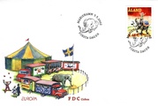 Aland 2002 - Europa CEPT 2002 - Circus FDC