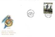 Aland 2002 - Janne Holmen, long distance runner FDC