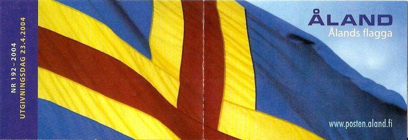 Ahvenanmaan lippu 90 vuotta vihko 2004