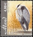 Aland 2005 - Birds 4,00 - Grey Heron