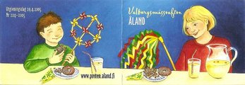 Aland 2005 - The 1st may bonfire stamp booklet