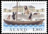 Aland 1988 - Postal Service, 350th anniversary, mailboat