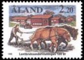 Aland 1988 - Aland Agricultural Education 100th anniv.