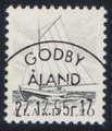 Aland 1985 - Fishing boat 1,20mk grey - Godby 27.12.95