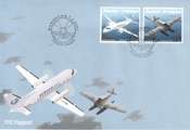 Aland 2007 - Mail planes (2) FDC