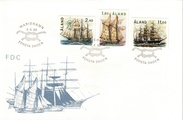 Ahvenanmaa 1988 - Purjelaivoja FDC Ahvenanmaa 1988 - Purjelaivoja FDC