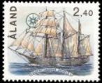 Ahvenanmaa 1988 - Purjelaivoja 2,40 kuunari Ingrid Ahvenanmaa 1988 - Purjelaivoja 2,40 kuunari Ingrid