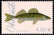 Aland 2008 - Fishes 4,50 - Zander