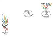 Ahvenanmaa 2008 - Olympialaiset - Beijing 2008 FDC Ahvenanmaa 2008 - Olympialaiset - Beijing 2008 FDC
