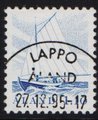 Ahvenanmaa 1984 - Kalastajavene 1,10mk sininen - Lappo 27.12.95 Ahvenanmaa 1984 - Kalastajavene 1,10mk sininen - Lappo 27.12.95
