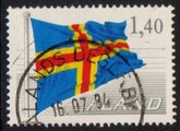 Ahvenanmaa 1984 - Ahvenanmaan lippu - Alands Degerby 16.7.84