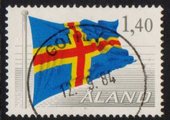 Ahvenanmaa 1984 - Ahvenanmaan lippu - Gottby 12.9.84 Ahvenanmaa 1984 - Ahvenanmaan lippu - Gottby 12.9.84