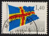 Ahvenanmaa 1984 - Ahvenanmaan lippu - Mariehamn 16.10.84 Ahvenanmaa 1984 - Ahvenanmaan lippu - Mariehamn 16.10.84
