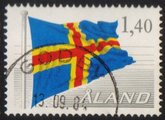 Ahvenanmaa 1984 - Ahvenanmaan lippu - Godby 13.9.84 Ahvenanmaa 1984 - Ahvenanmaan lippu - Godby 13.9.84