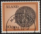 Ahvenanmaa 1984 - Ahvenanmaan vanha maakuntasinetti - Mariehamn 8.11.93 Ahvenanmaa 1984 - Ahvenanmaan vanha maakuntasinetti - Mariehamn 8.11.93