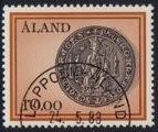 Ahvenanmaa 1984 - Ahvenanmaan vanha maakuntasinetti - Lappoby-Aland 24.5.88 Ahvenanmaa 1984 - Ahvenanmaan vanha maakuntasinetti - Lappoby-Aland 24.5.88