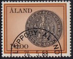 Ahvenanmaa 1984 - Ahvenanmaan vanha maakuntasinetti - Lappoby-Aland 24.5.88 Ahvenanmaa 1984 - Ahvenanmaan vanha maakuntasinetti - Lappoby-Aland 24.5.88