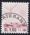 Ahvenanmaa 1985 - Kalastajavene 0,10mk lila - Mariehamn 8.1.85