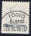Ahvenanmaa 1985 - Kalastajavene 1,20mk harmaa - Föglö 27.12.95 Ahvenanmaa 1985 - Kalastajavene 1,20mk harmaa - Föglö 27.12.95