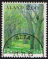 Aland 1985 - Åland nature 2,00 - Grove - Geta 21.11.85