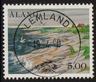 Ahvenanmaa 1985 - Ahvenanmaan luonto 5,00 - Ulkosaaristo - Lemland 19.4.90