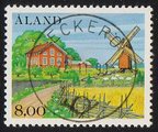 Aland 1985 - Åland nature 8,00 - Rural landscape - Eckerö 22.11.90