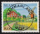 Ahvenanmaa 1985 - Ahvenanmaan luonto 8,00 - Maalaismaisema - Hammarland 17.10.88