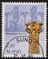Ahvenanmaa 1986 - Historiallinen sarja 2,20 Finbyn pronssisauva - Sund 25.10.88 Ahvenanmaa 1986 - Historiallinen sarja 2,20 Finbyn pronssisauva - Sund 25.10.88