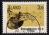 Ahvenanmaa 1986 - Önningebyn taiteilijasiirtola 100 vuotta - Kumlinge 30.12.88 Ahvenanmaa 1986 - Önningebyn taiteilijasiirtola 100 vuotta - Kumlinge 30.12.88