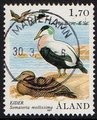 Aland 1987 - Sea birds 1,70 Common Eider - Mariehamn 30.3.87