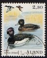 Aland 1987 - Sea birds 2,30 Tufted Duck - Eckerö 11.2.87