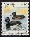 Aland 1987 - Sea birds 2,30 Tufted Duck - Mariehamn 30.9.93