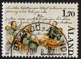 Ahvenanmaa 1987 - Kunnalliskokous vuonna 1917 - Brändö Åland 20.8.87 Ahvenanmaa 1987 - Kunnalliskokous vuonna 1917 - Brändö Åland 20.8.87