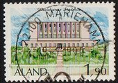 Aland 1989 - Mariehamn Town Hall - Mariehamn 19.1.1990