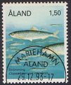 Aland 1990 - Fish 1,50 Herrings - Mariehamn 29.12.93