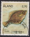 Aland 1990 - Fish 2,70 Flatfish - Mariehamn 7.8.90