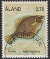 Aland 1990 - Fish 2,70 Flatfish - Mariehamn 7.5.90