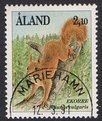 Aland 1991 - Mammals 2/3 Squirrel - Mariehamn 12.3.91